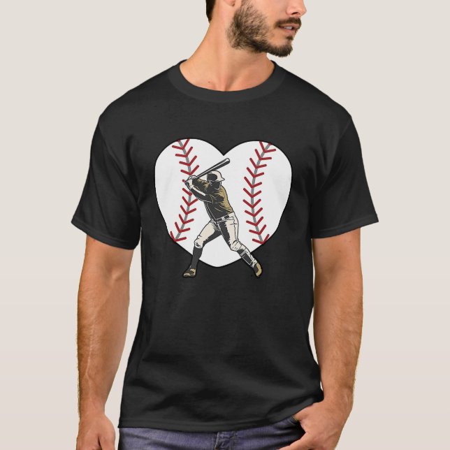 Camiseta Béisbol Batter Hitter Béisbol Fan C (Anverso)