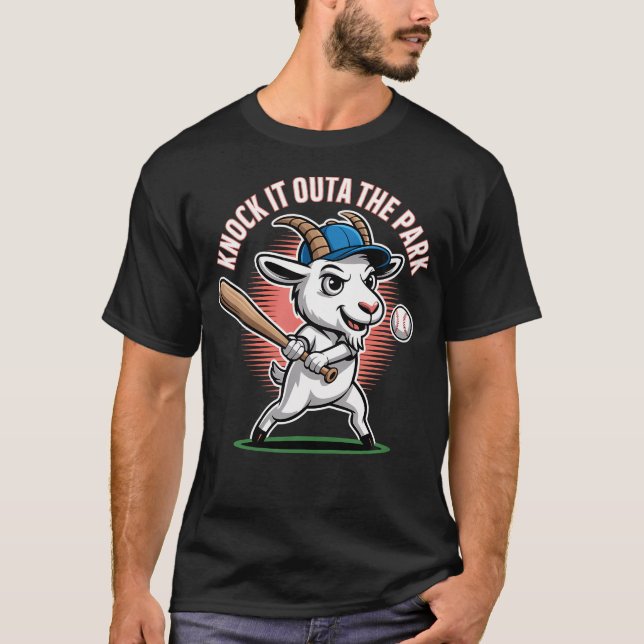 Camiseta Béisbol Béisbol Cabra Casa (Anverso)