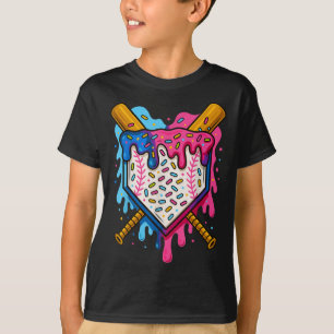 Camiseta Béisbol Boys Helado Perforación Béisbol