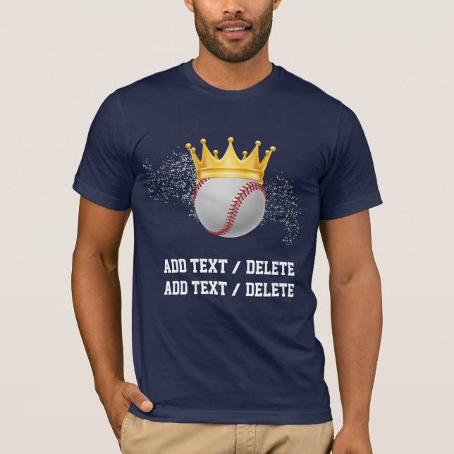 Camiseta Béisbol con corona (Anverso)