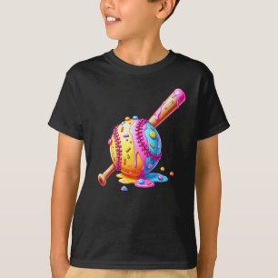 Camiseta Béisbol con gota de helado