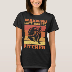 Camiseta Béisbol con lanzador manual izquierdo