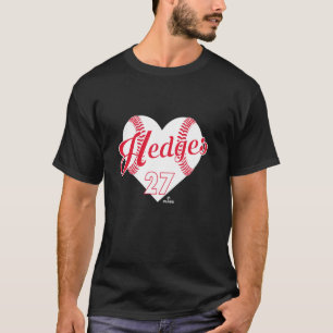 Camiseta Béisbol Corazón Austin Hedges Cleveland Béisbol ML