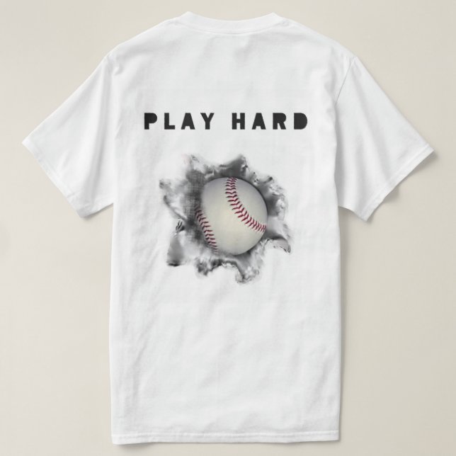 Camiseta Béisbol creativo (Reverso del diseño)