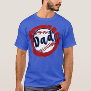 Camiseta Béisbol Dad T Shirt para la mamá del béisbol