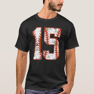 Camiseta Béisbol de 15 años Niño de 15 años Gir