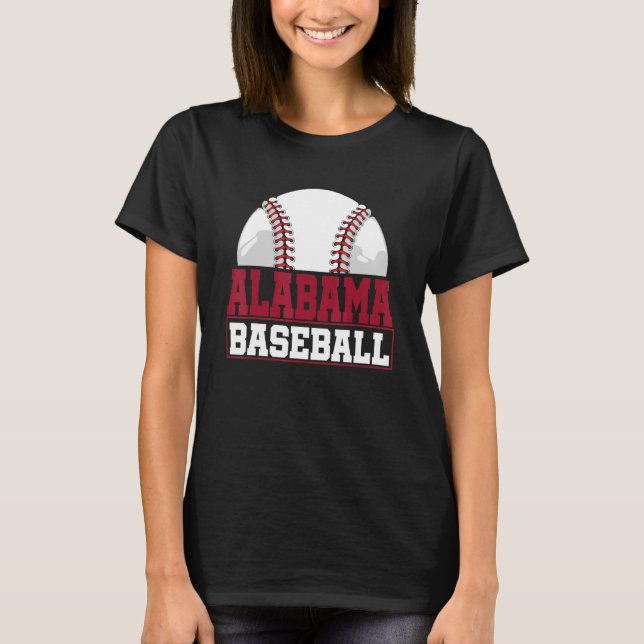Camiseta Béisbol de Alabama (Anverso)