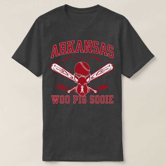 Camiseta Béisbol de Arkansas (Diseño del anverso)