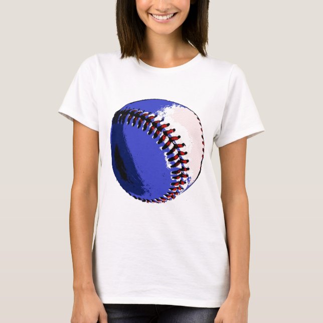 Camiseta Béisbol de arte pop (Anverso)