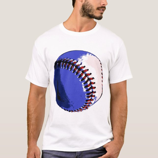 Camiseta Béisbol de arte pop (Anverso)