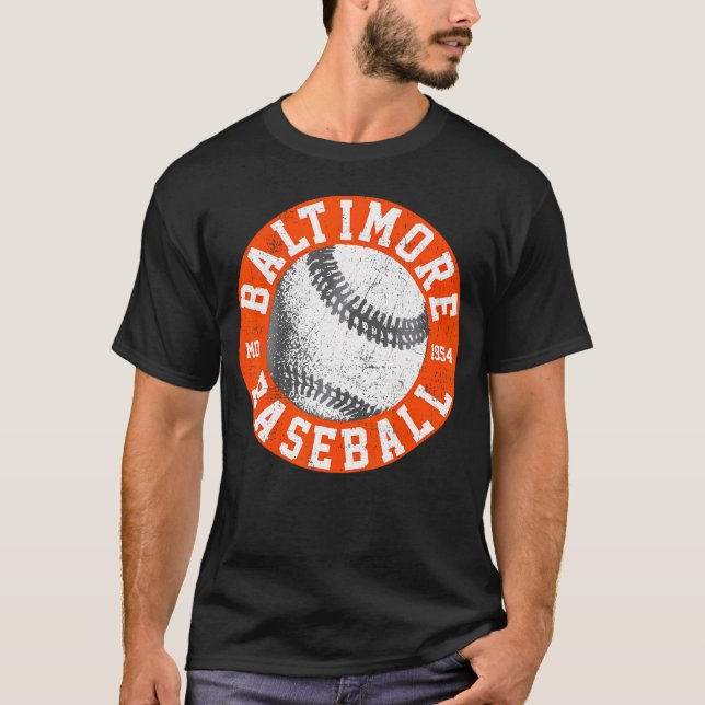 Camiseta Béisbol de Baltimore (Anverso)