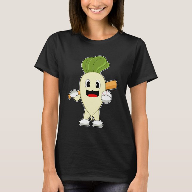 Camiseta Béisbol de béisbol de Radisbol (Anverso)