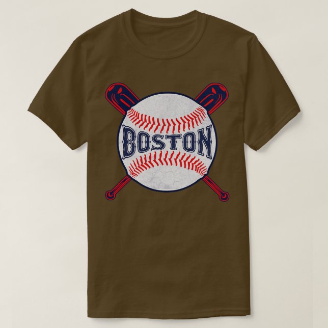 Camiseta Béisbol de Boston (Diseño del anverso)