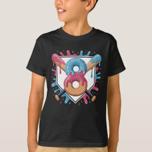 Camiseta Béisbol de Crema de Hielo Niños de 8 Años