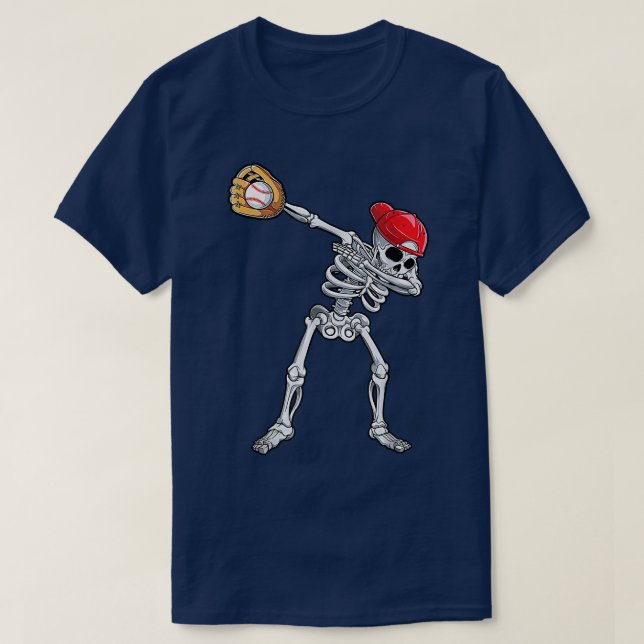 Camiseta Béisbol de Dabbing  (Diseño del anverso)