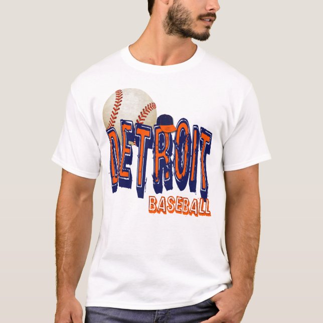 CAMISETA BÉISBOL DE DETROIT (Anverso)