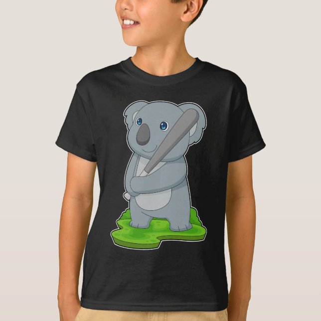 Camiseta Béisbol de Koala (Anverso)