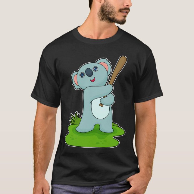 Camiseta Béisbol de Koala (Anverso)
