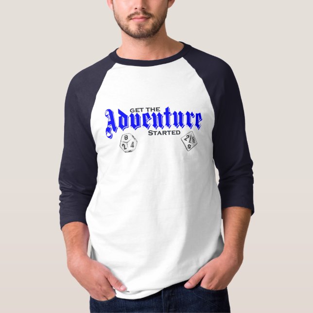 Camiseta Béisbol de la "aventura" (Anverso)