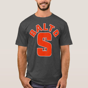 Camiseta Béisbol de la Liga Black Sox Negro de Baltimore