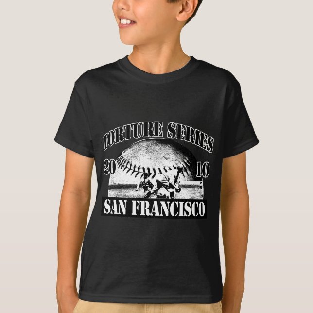 Camiseta Béisbol de la serie de la tortura San Francisco (Anverso)
