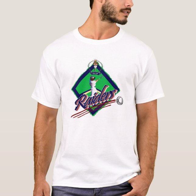 Camiseta Béisbol de los asaltantes entrenados para la lucha (Anverso)