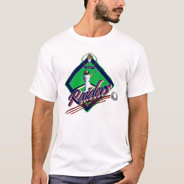 Camiseta Béisbol de los asaltantes entrenados para la lucha (Anverso)