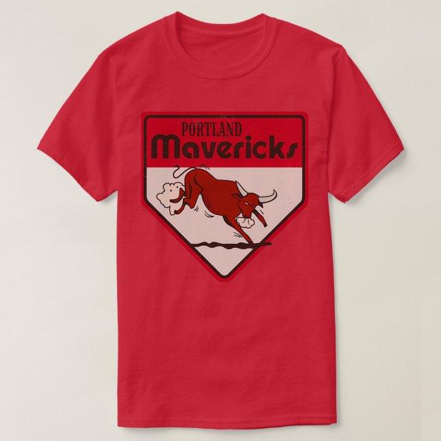 Camiseta Béisbol de los malhechores de Portland desaparecid (Diseño del anverso)