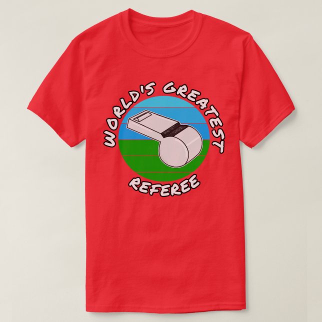 Camiseta Béisbol de los mejores árbitros del mundo (Diseño del anverso)