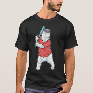 Camiseta Béisbol de oso polar