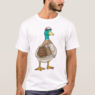 Camiseta Béisbol de pato Guante de béisbol Deportes