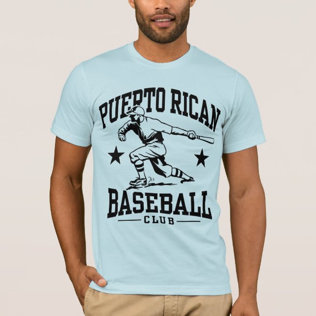 Camiseta Béisbol de Puerto Rico (Anverso)