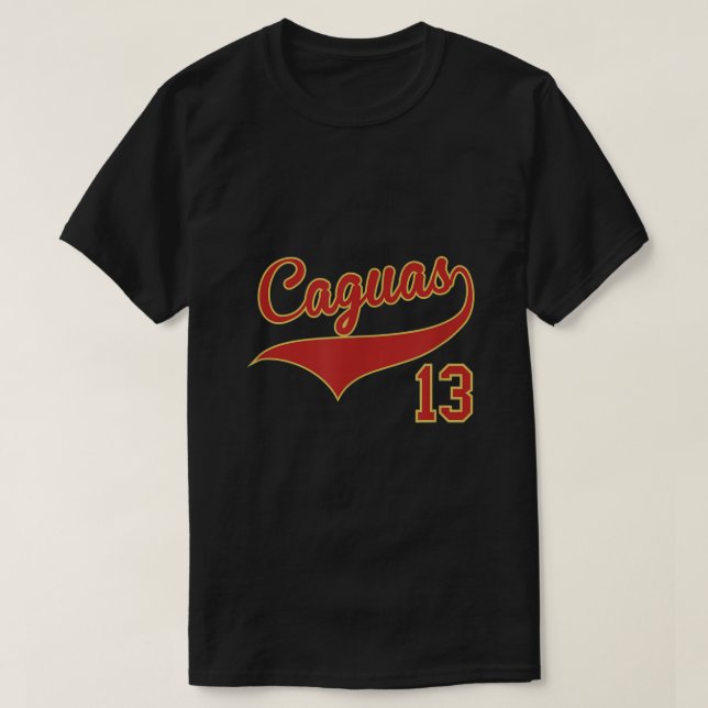 Camiseta Beisbol de Retro Caguas (Diseño del anverso)