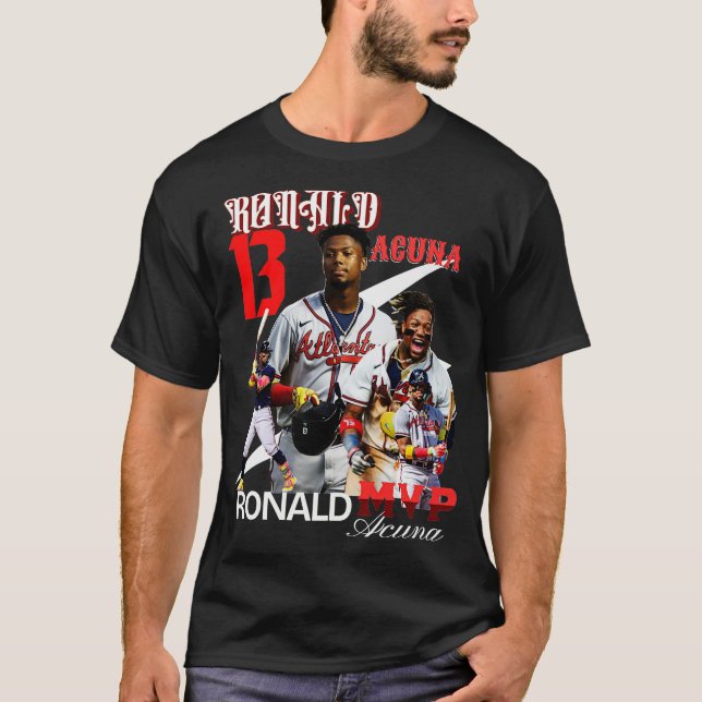 Camiseta Béisbol de Ronald Acuna (Anverso)