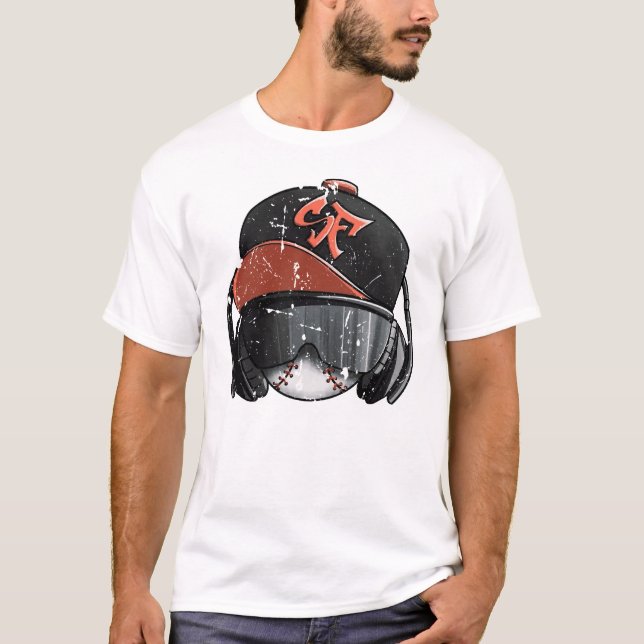 Camiseta ¡Béisbol de SF! (Gigantes) (Anverso)