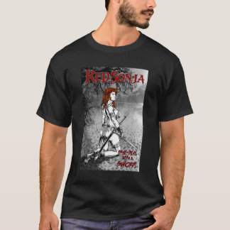 Camiseta Béisbol de Sonja II Rojo/Sleeve