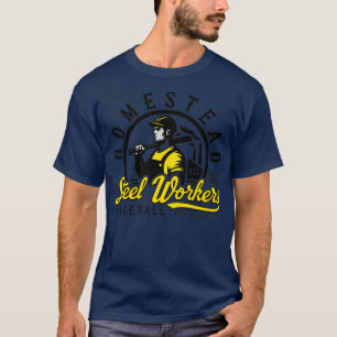 Camiseta Béisbol de trabajadores del acero de origen casero