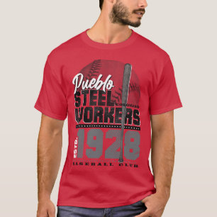 Camiseta Béisbol de trabajadores del acero Pueblo