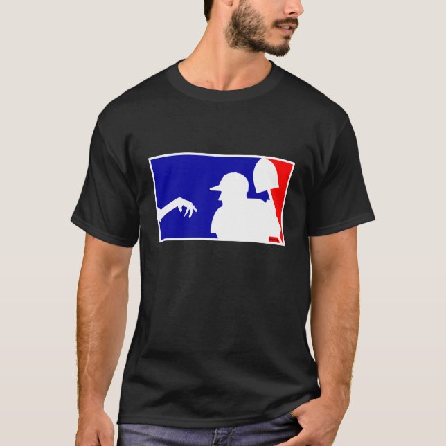 CAMISETA BÉISBOL DEL ZOMBI (Anverso)