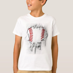 Camiseta Béisbol desgarrado