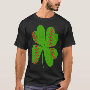 Camiseta Béisbol Día de San Patricio Receptor Lanzador Tréb