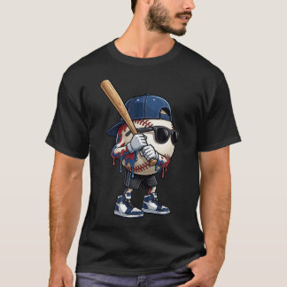 Camiseta Béisbol Drip Para Niños Helado Drip Béisbol