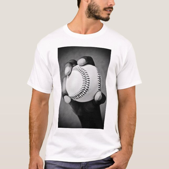 Camiseta béisbol en mano (Anverso)