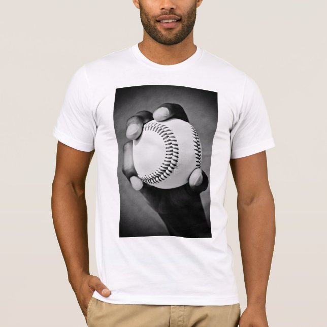 Camiseta béisbol en mano (Anverso)