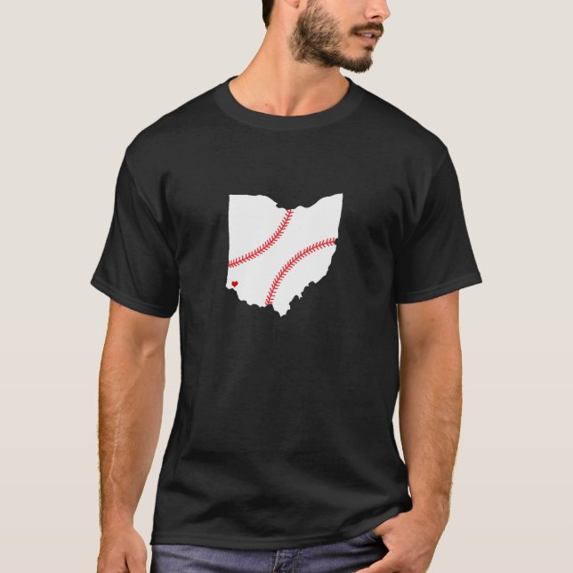 Camiseta Béisbol en Ohio (Anverso)