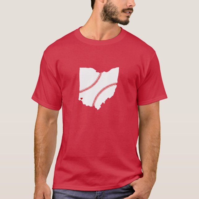 Camiseta Béisbol en Ohio (Anverso)