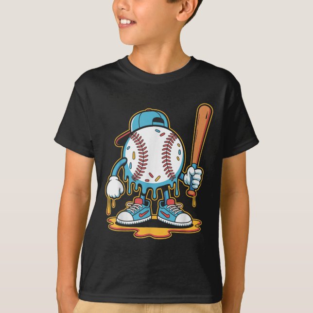 Camiseta Béisbol Estilo de vida 101 Tee Jóvenes Béisbol Béi (Anverso)