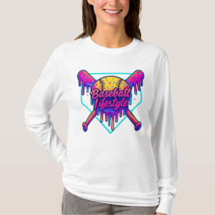 Camiseta Béisbol Estilo de vida Equipo juvenil Béisbol Drip