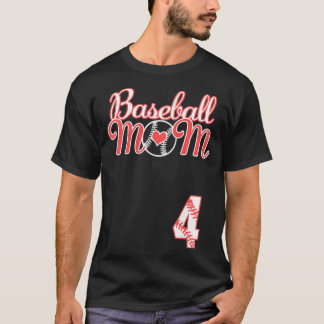 Camiseta Béisbol femenino de béisbol: Madre Día de la Madre