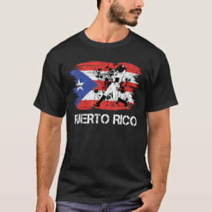Camiseta Béisbol femenino de Puerto Rico